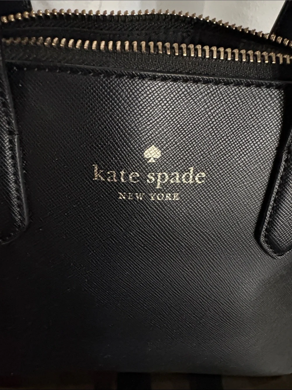 kate spade Shuyler Medium black leather satchel